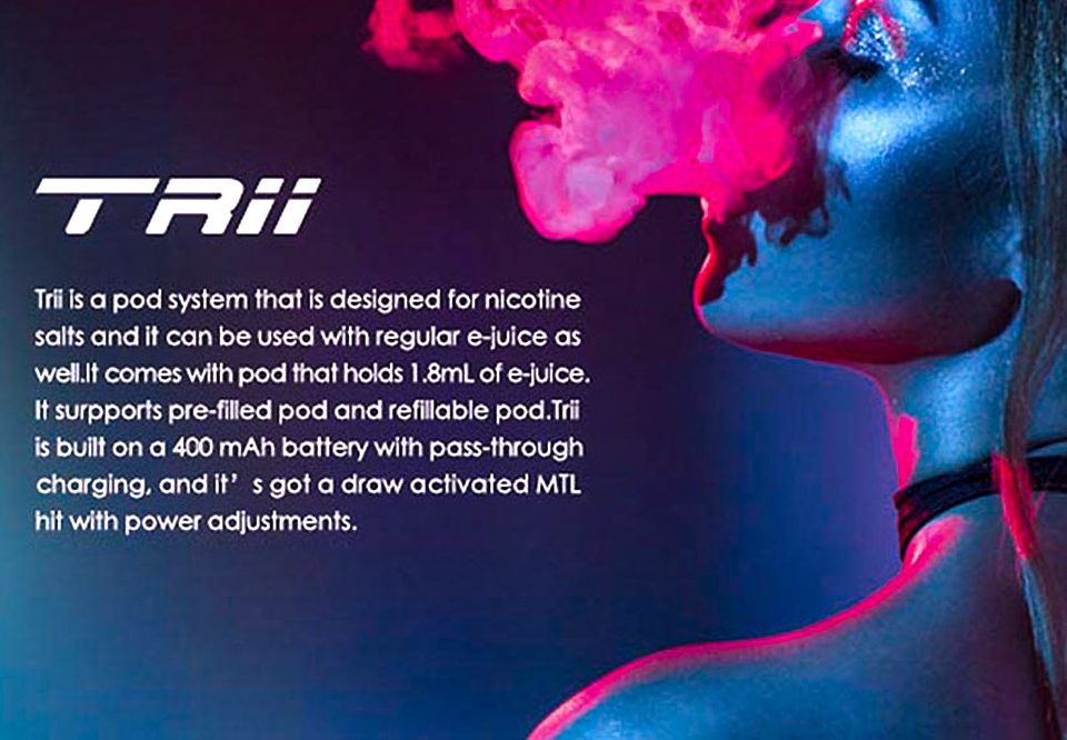 TRii E-cigarette Release New