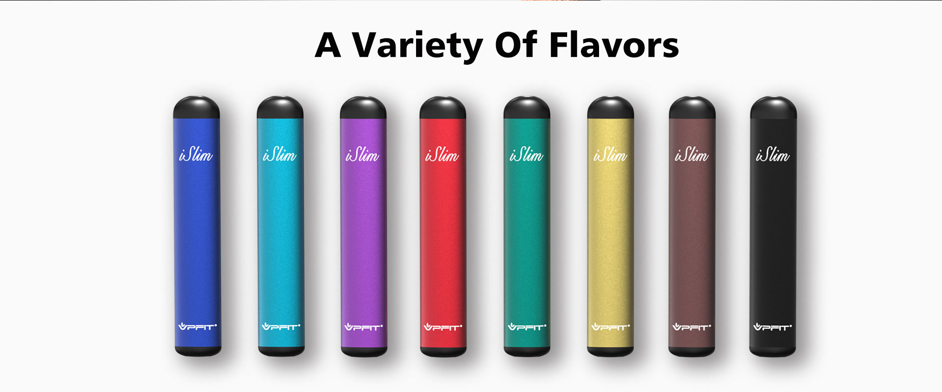 islim of different flavors with different color