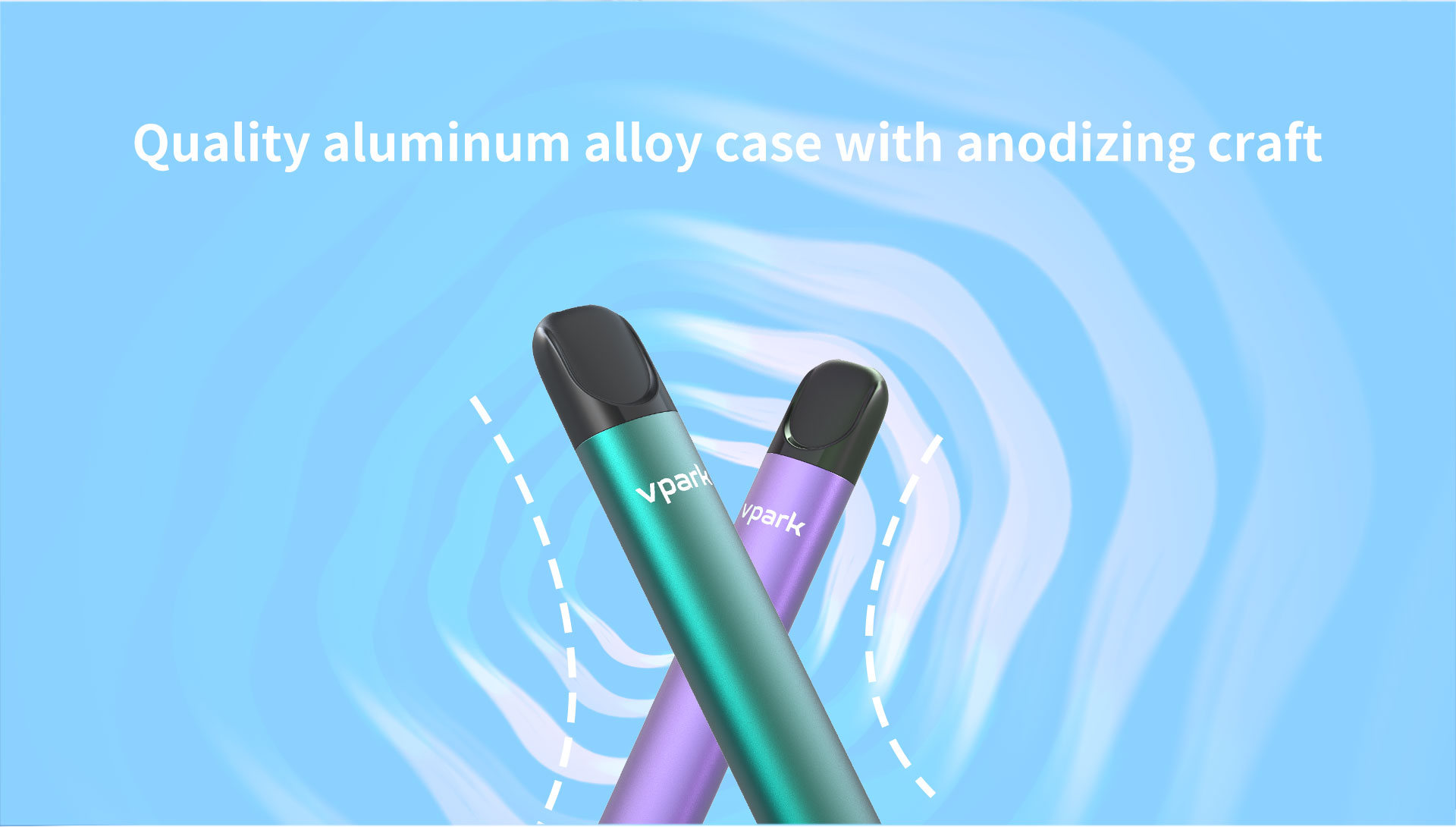 Aluminum alloy case with anodizing craft
