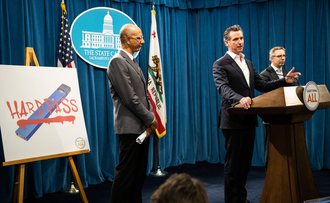 new vaping tax in california