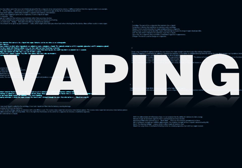 vaping dictionary