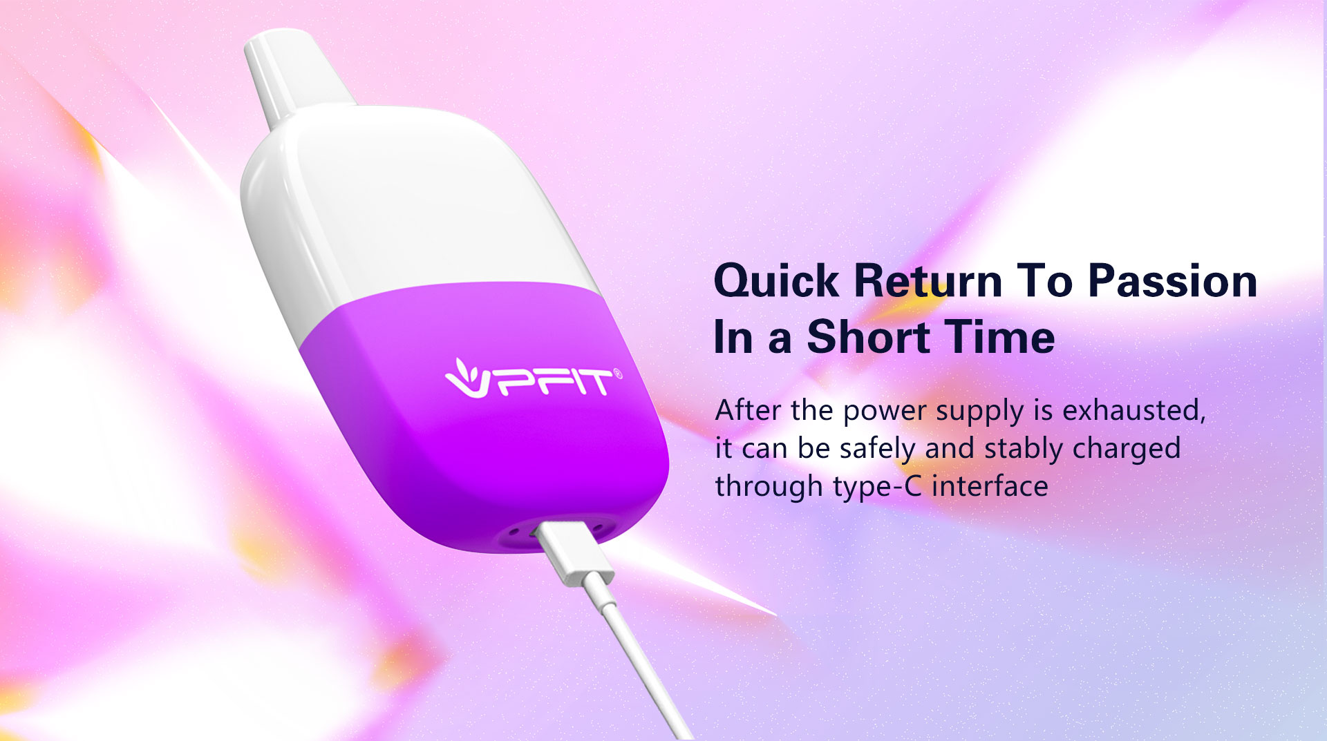 Type-C charging electronic cigarette battery system