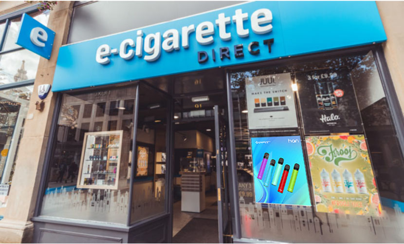 e-cigarette shop
