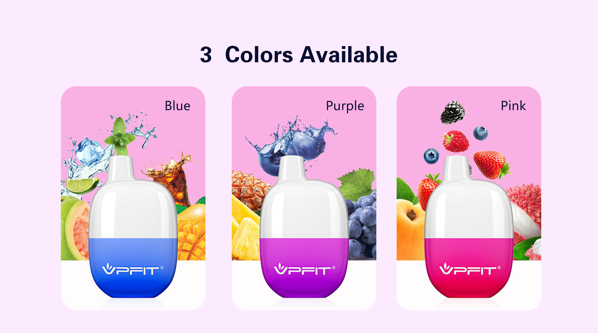 Three types of mono are available for selection,   the flavor also can be customized