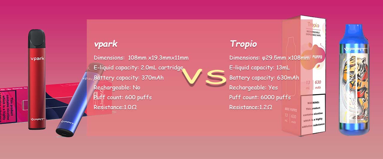 rechargeable disposable vape kit vs non-rechargeable disposable e-cigarette