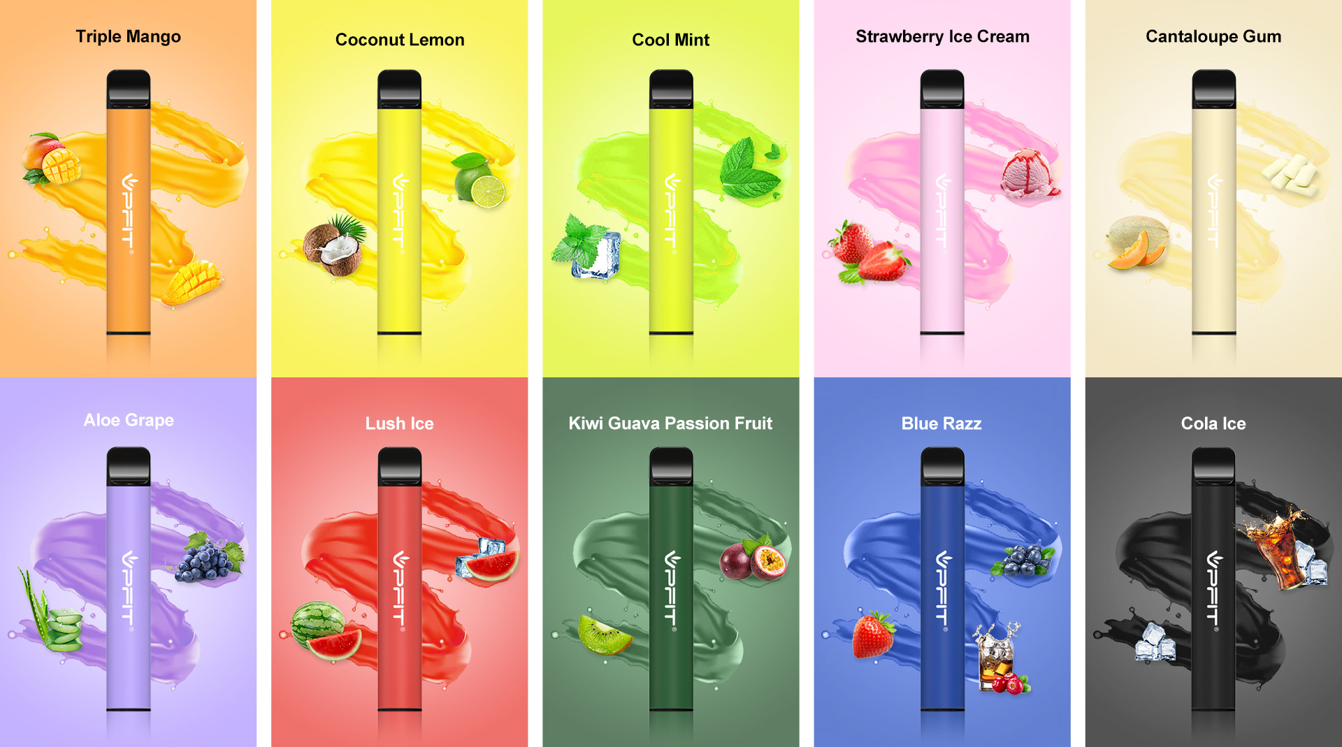 10 flavors popular and amazing taste