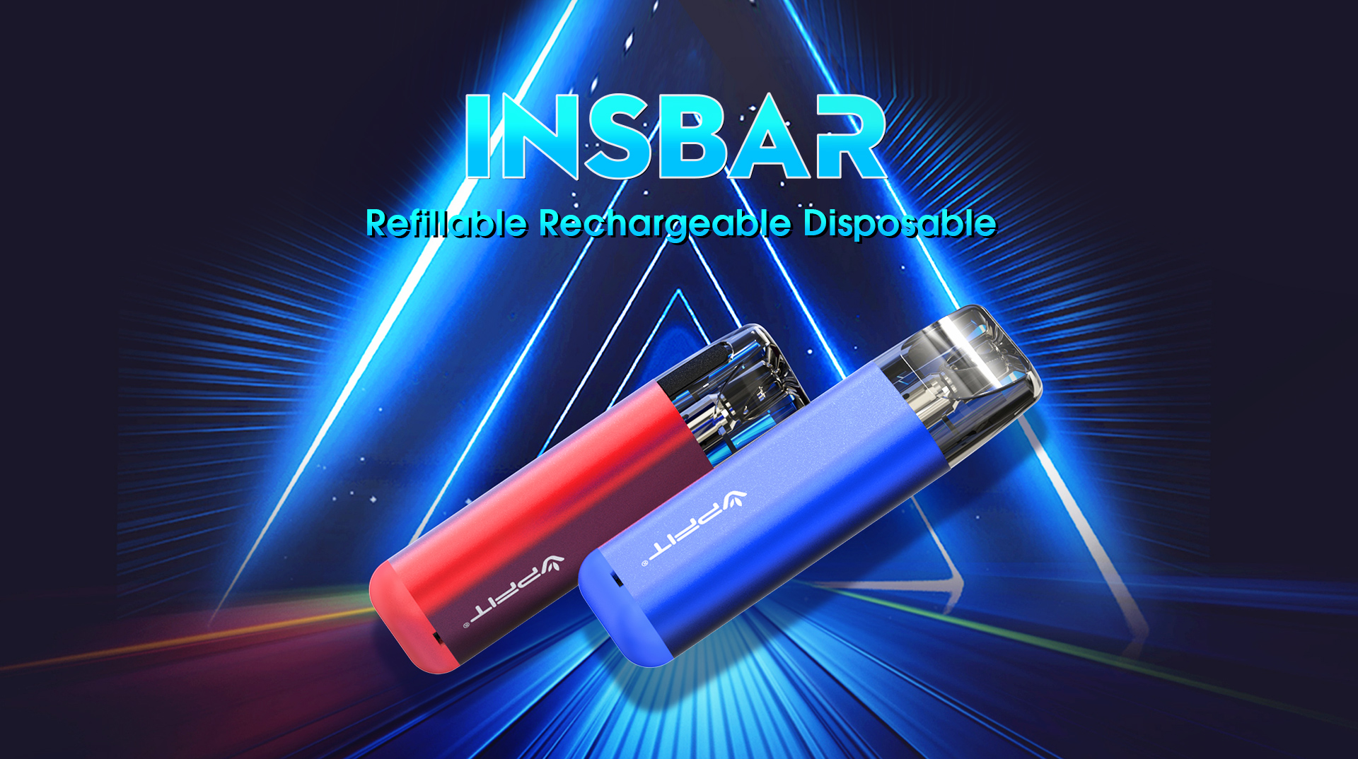 Best refillable pod vape Insbar electronic cigarette online rechargeable disposable vape