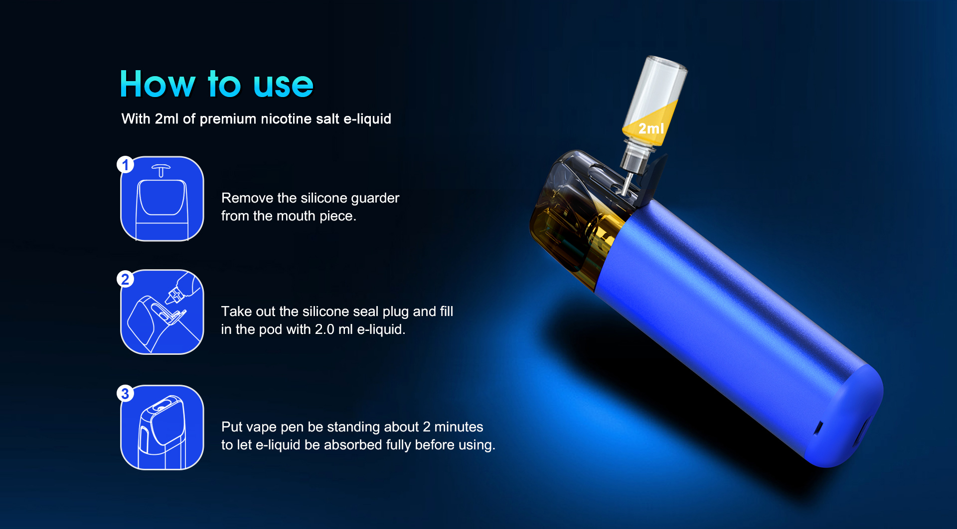 Best refillable pod vape Insbar electronic cigarette online OEM nicotine salt vape pod