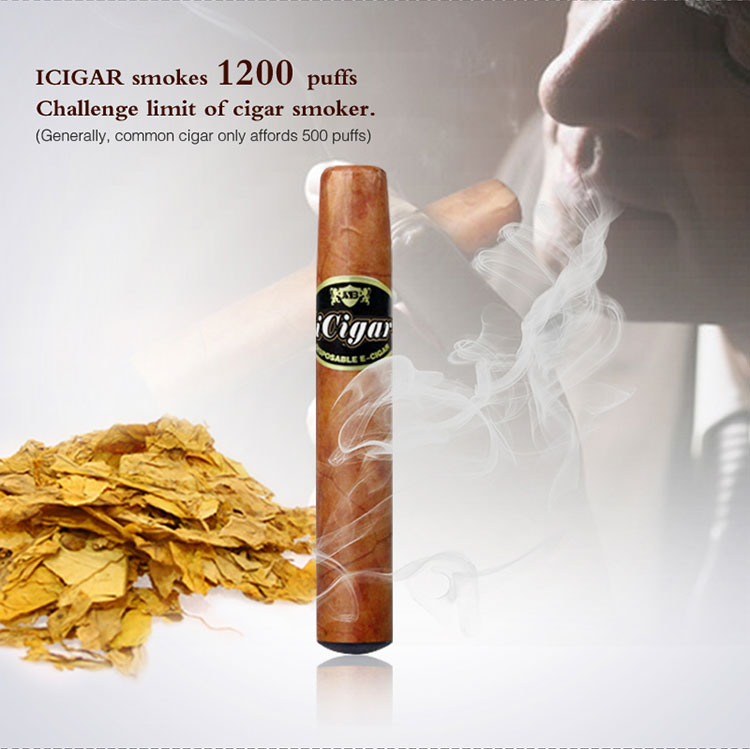 Best E Cigar Icigar 1200puffs Cigar-Like Vape Pen Ecigar 1200puffs Icigar smoking