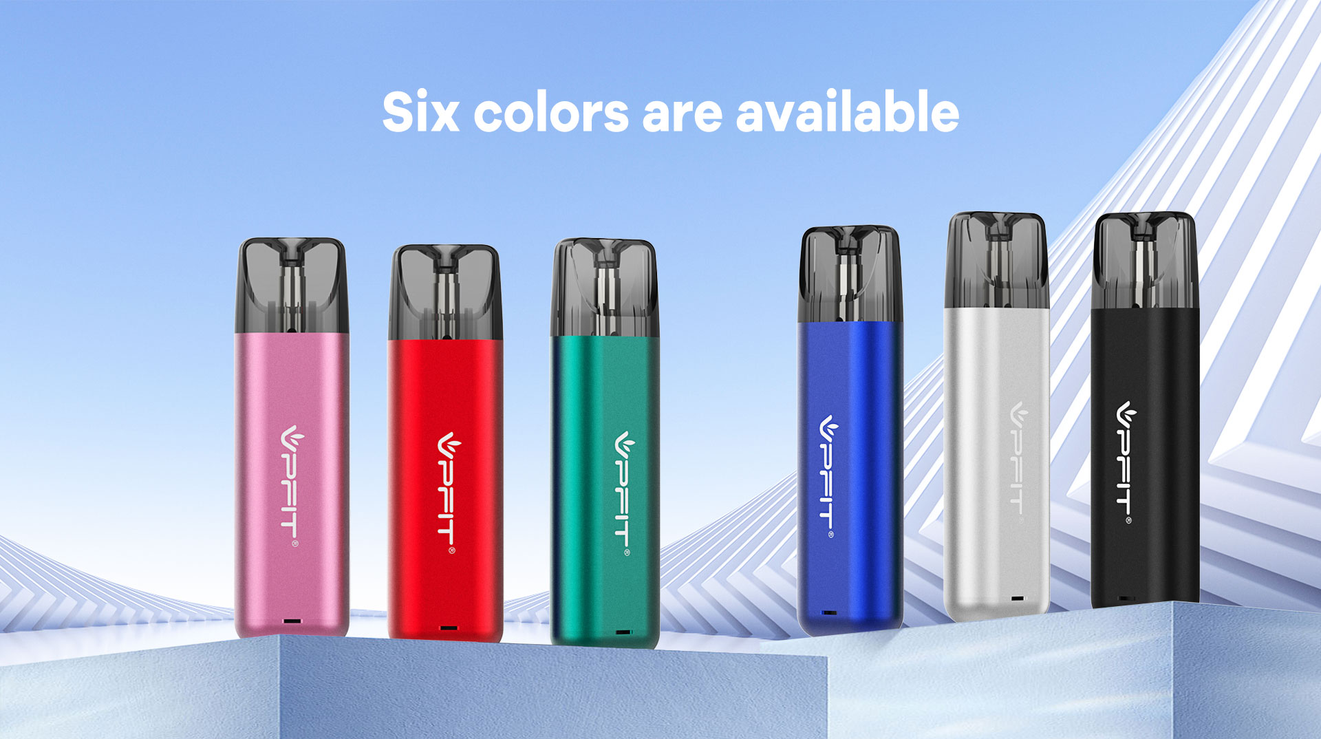 VPFIT Insbar-II prefilled pod rechargeable vape pen provide 6 color to choose