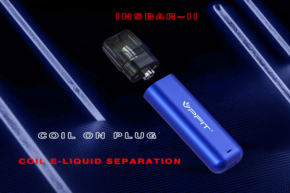 coil e-liquid separation coil on plug pod