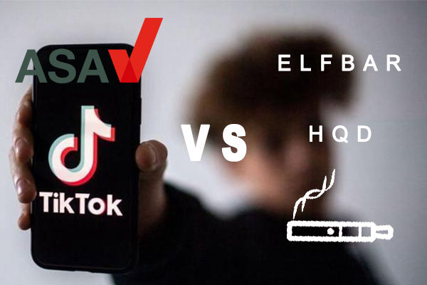 Disposable Vape Pen News ASA Bans ELFBAR and HQD Ads on Tiktok