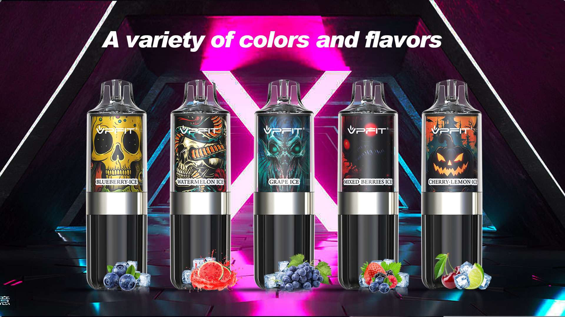 various vape flavor and color choice Best Vape Kit For Clouds