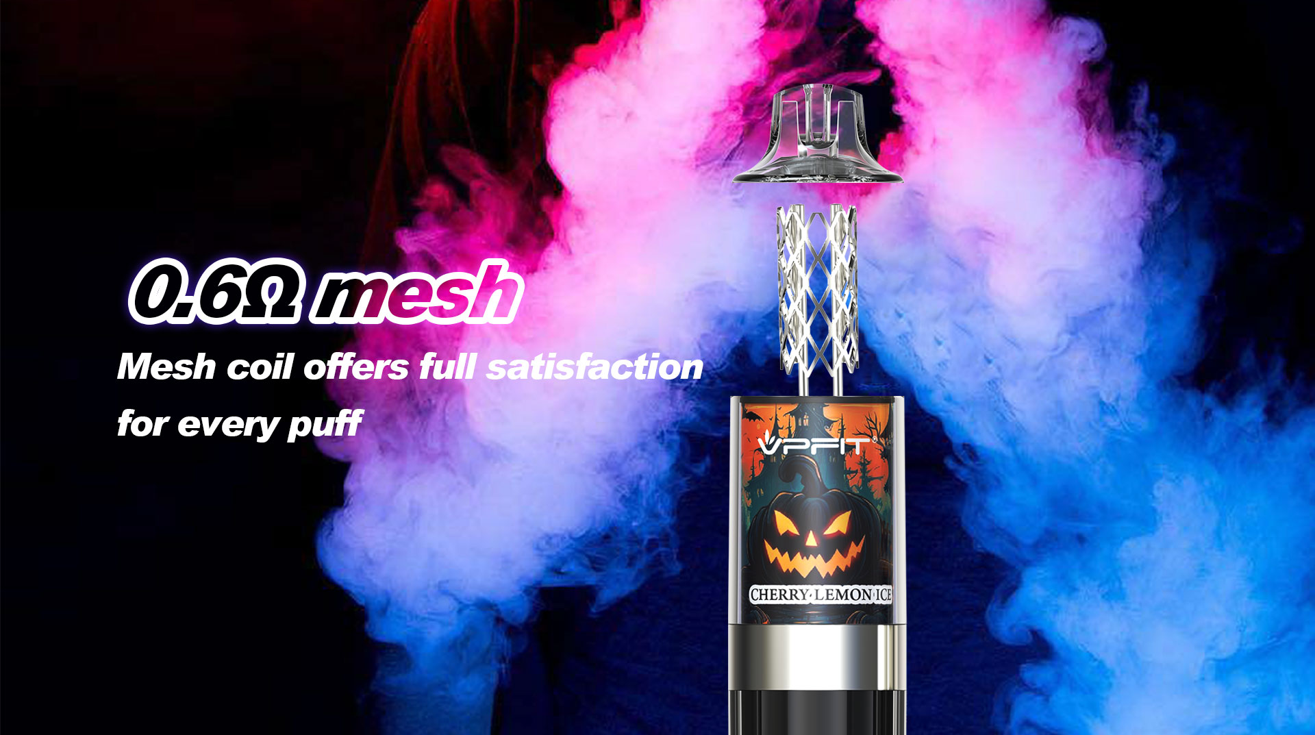 0.6 ohm mesh coil Sub ohm vaping device offer full satisfaction for every puff