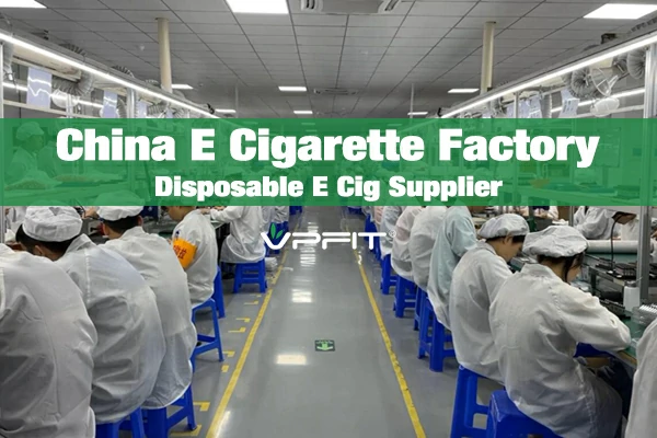 China E Cigarette Factory Disposable E Cig Supplier VPFIT