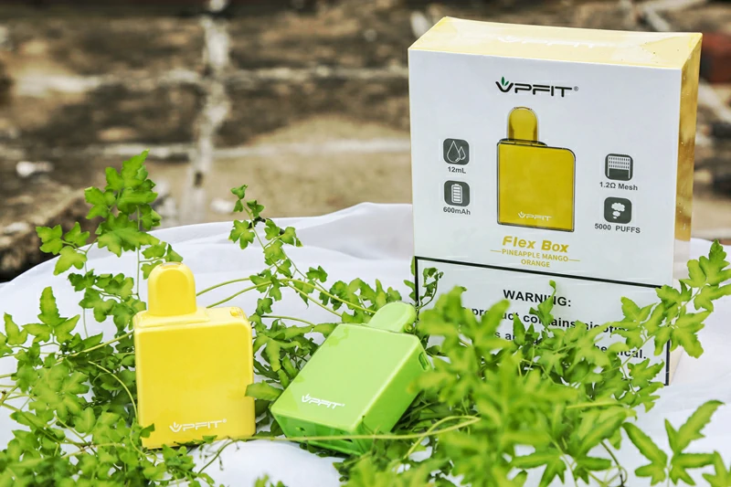 VPFIT Flexbox pre-filled pod vapes with adjustable airflow - Best inhale activated pod kit