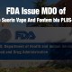 FDA Issue MDO of Youme Suorin Vape And Fontem blu PLUS+ Vape