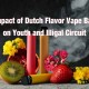 Impact of Dutch Flavor Vape Ban on Youth and Illigal Circuit