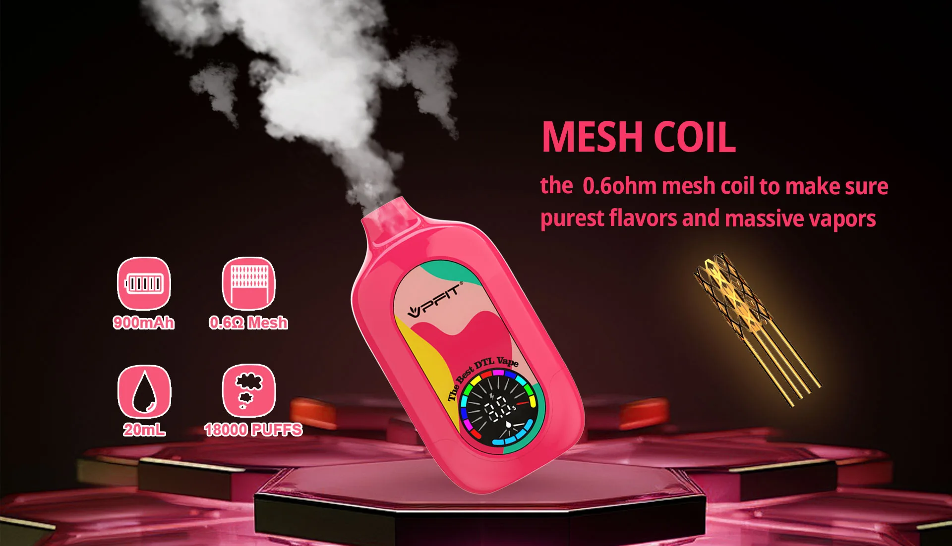 lovapoo rectangulaire ecran rond vape RANDY'S: LOOV MULTI PURPOSE VAPORIZER main image 1